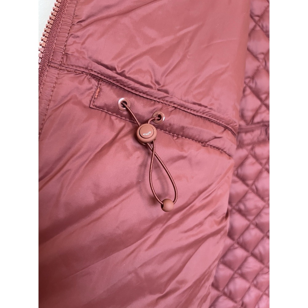 ATHLETA (L) Whisper Featherless Long Quilted Vest-Gorpcore-Insulated-Athleisure - Picture 7 of 15